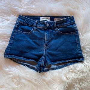 Women’s PacSun “Super Stretch Shortie” Denim Shorts